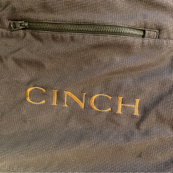 Cinch Men's Bonded Outdoors Zip Vest 3XL EUC Cowboy Core Rodeo Western - Picture 2 of 8